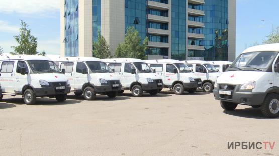 В отдалённые сёла Павлодарской области передали 39 новых санитарных машин